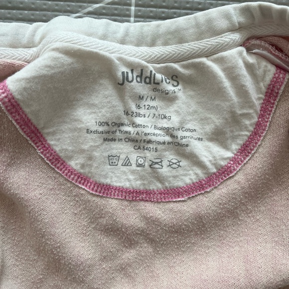 6-12 m Organic cotton playsuit, organic cottage collection by Juddlies designs - Picture 13 of 14